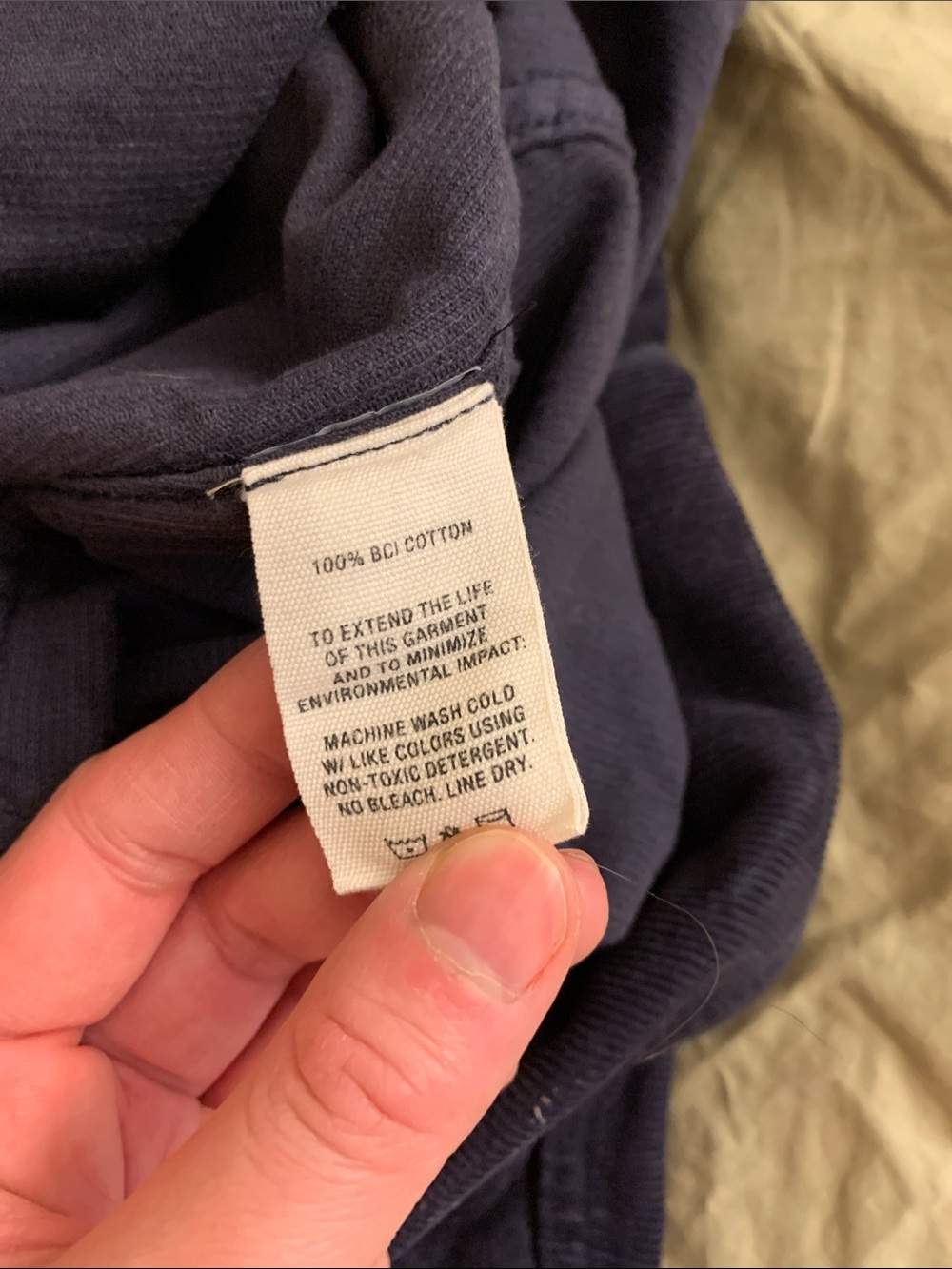 Alex Mill Navy Corduroy Jumpsuit - Picture 4 of 5